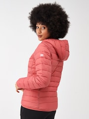 Regatta Red Womens Hooded Marizion Walking Jacket - Image 2 of 9