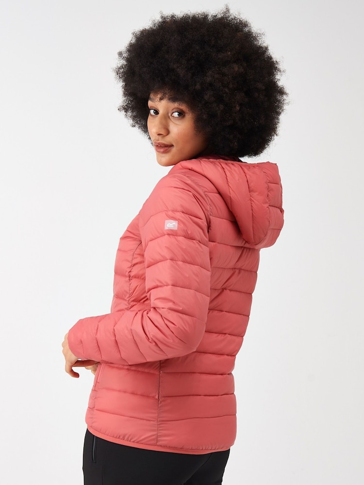 Regatta Red Womens Hooded Marizion Walking Jacket - Image 2 of 9