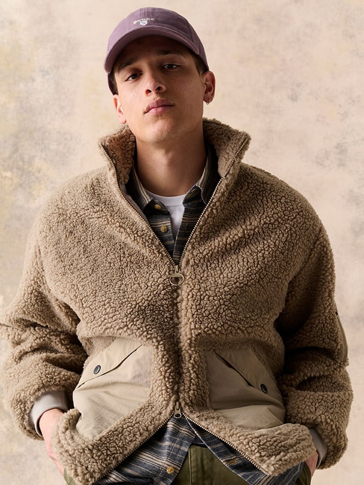 Barbour® Stone Stone Weardale Fleece - Image 1 of 8