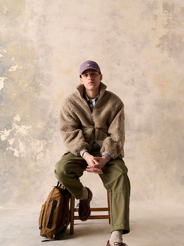 Barbour® Stone Stone Weardale Fleece - Image 2 of 8