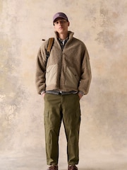 Barbour® Stone Stone Weardale Fleece - Image 4 of 8