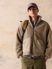 Barbour® Stone Stone Weardale Fleece - Image 6 of 8