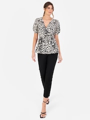 Lovedrobe Long Sleeve Wrap Top - Image 1 of 5