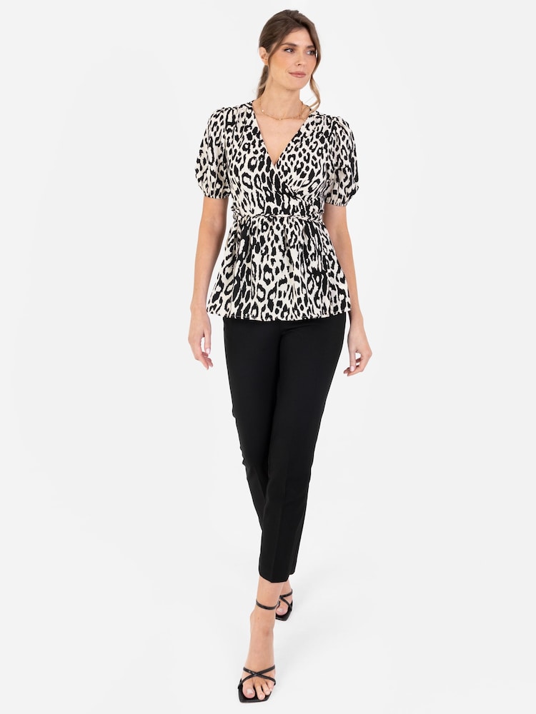 Lovedrobe Long Sleeve Wrap Top - Image 1 of 5