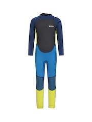 Mountain Warehouse Blue Kids Full Length 2.5mm Neoprene Wetsuit - Image 1 of 5