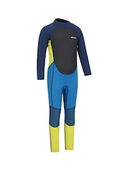 Mountain Warehouse Blue Kids Full Length 2.5mm Neoprene Wetsuit - Image 2 of 5