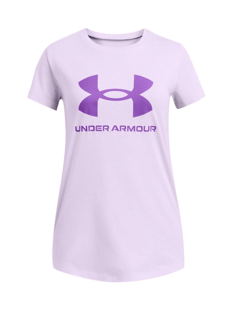Under Armour Purple Sportstyle Logo Short Sleeve T-Shirt - Image 1 of 2