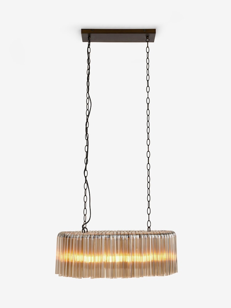French Connection Clear Oval Sunaha Light - Image 4 of 4