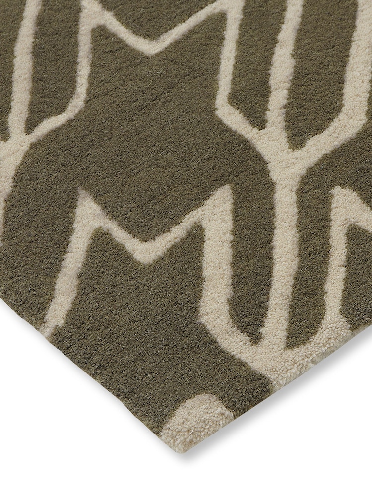 Ted Baker Grey Houndstooth Rug - Image 4 of 4