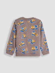 Jojo Maman Bébé Print Sweatshirt e jogging com Set - Imagem 5 de 8