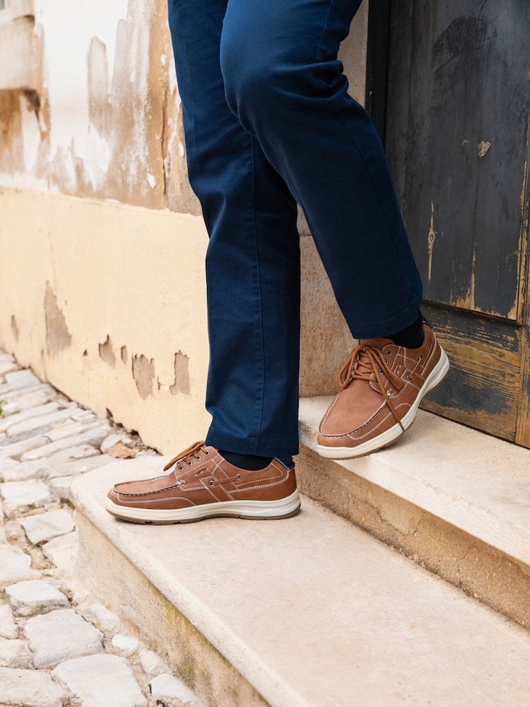Pavers Tan Pavers Blue Casual Lace Up Shoes - Image 1 of 6