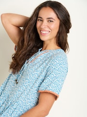 Brakeburn Blue Yasmin Blue Midi Dress - Image 5 of 5