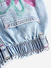 Denim 100% Cotton Graffiti Print Jeans (3mths-7yrs) - Image 10 of 10
