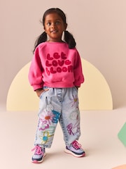 Denim 100% Cotton Graffiti Print Jeans (3mths-7yrs) - Image 2 of 10