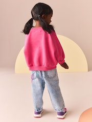 Denim 100% Cotton Graffiti Print Jeans (3mths-7yrs) - Image 3 of 10