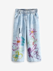Denim 100% Cotton Graffiti Print Jeans (3mths-7yrs) - Image 7 of 10