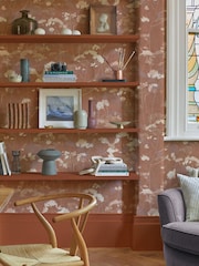 Graham & Brown Clay Flower Press 10M Wallpaper - Image 4 of 4