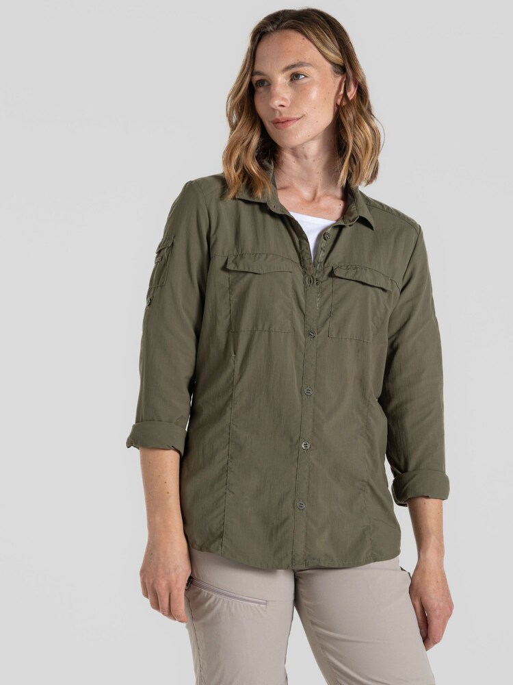 Craghoppers Green NL Adventure Long Sleeve Shirt III - Image 1 of 7