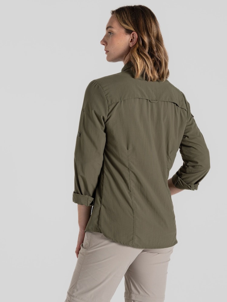Craghoppers Green NL Adventure Long Sleeve Shirt III - Image 2 of 7