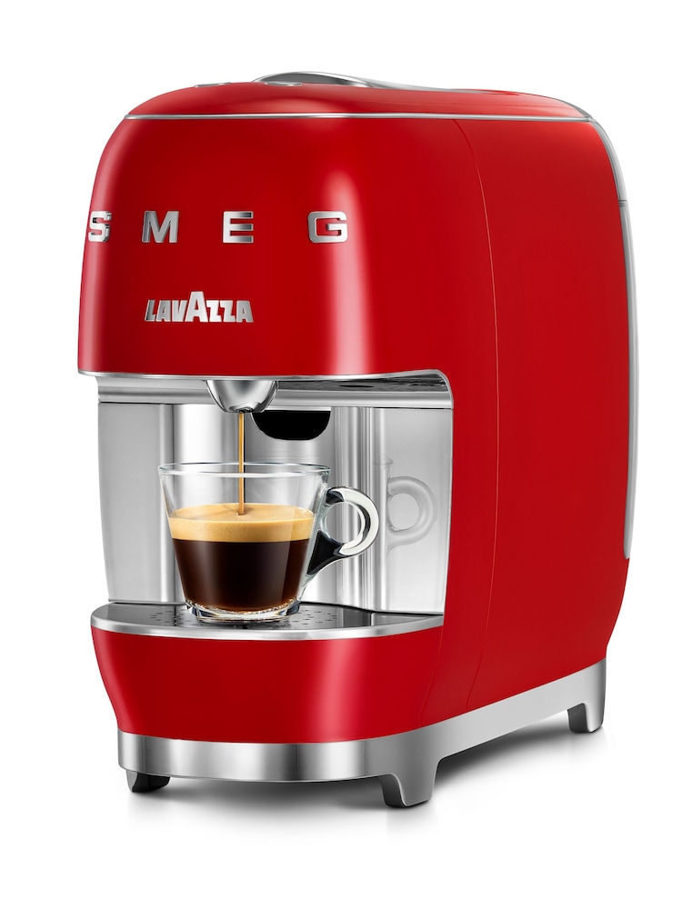 Lavazza Red Smeg Coffee Pod Machine - Image 1 of 6