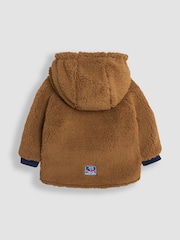 JoJo Maman Bébé Denim Colour Block Reversible Jacket - Image 5 of 7