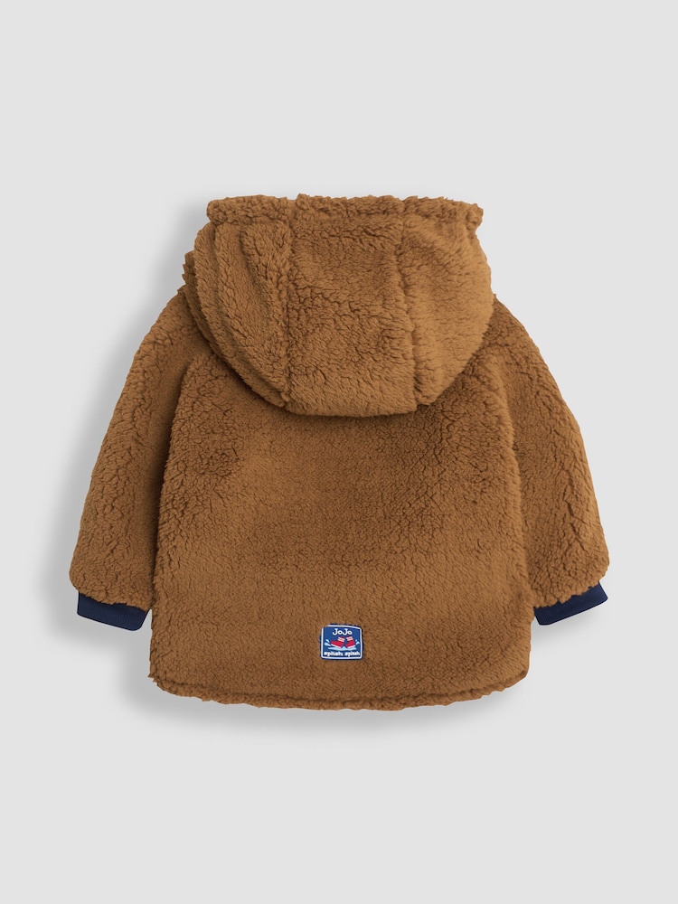 JoJo Maman Bébé Denim Colour Block Reversible Jacket - Image 5 of 7