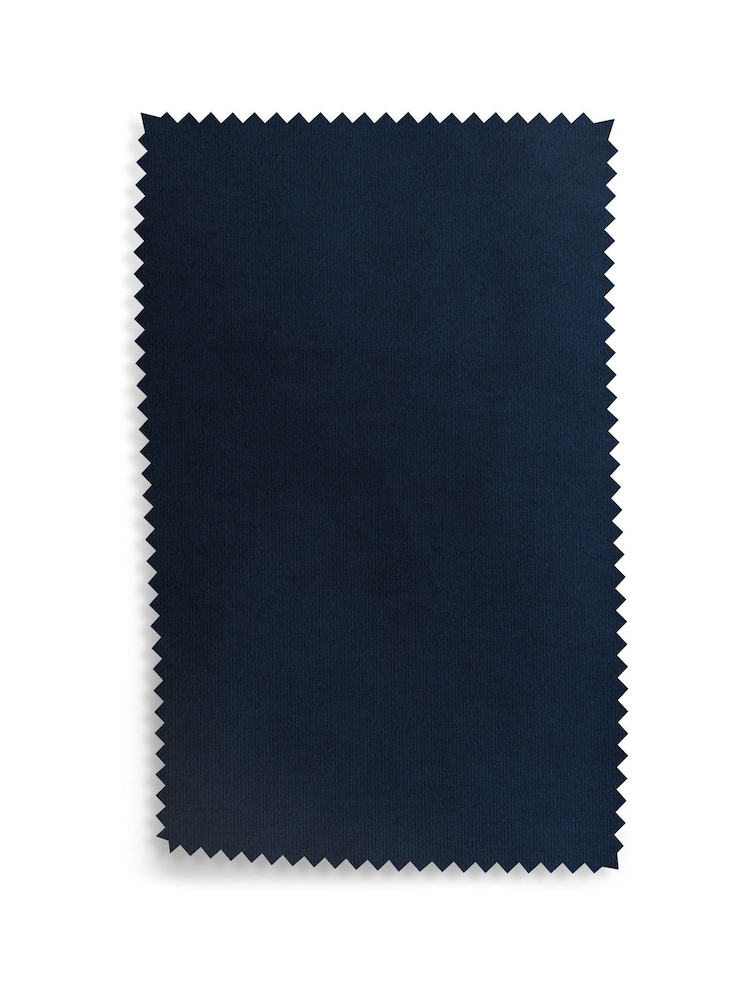 Cath Kidston Midnight Navy Rich Velvet Upholstery Swatch - Image 1 of 1