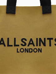 AllSaints Green Izzy E/W Tote Bag - Image 5 of 7