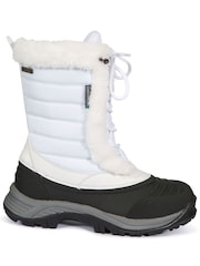 Blanco - Botas de nieve Stalagmite II de Trespass para mujer - Imagen 1 de 6