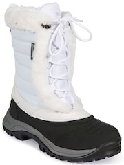 Blanco - Botas de nieve Stalagmite II de Trespass para mujer - Imagen 2 de 6