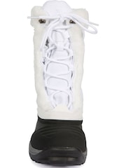 Blanco - Botas de nieve Stalagmite II de Trespass para mujer - Imagen 5 de 6