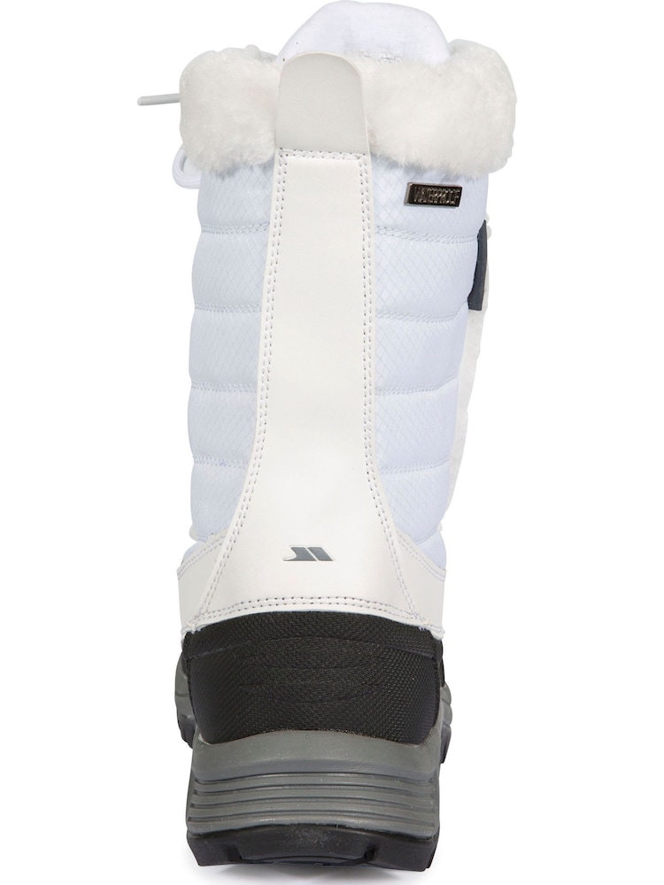 Blanco - Botas de nieve Stalagmite II de Trespass para mujer - Imagen 6 de 6
