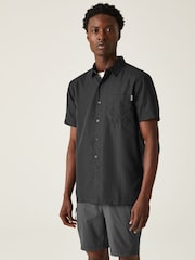 Regatta Grey Mens Mindano IX Short Sleeve Shirt - Image 1 of 7