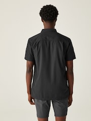Regatta Grey Mens Mindano IX Short Sleeve Shirt - Image 2 of 7