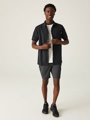 Regatta Grey Mens Mindano IX Short Sleeve Shirt - Image 3 of 7