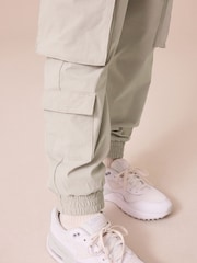 Light Grey Cargo Premium Putty Trousers (3-16yrs) - Image 6 of 13