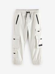 Light Grey Cargo Premium Putty Trousers (3-16yrs) - Image 7 of 13