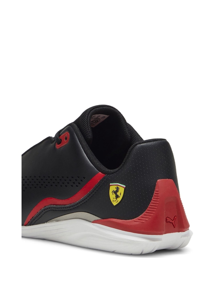 Puma Black Scuderia Ferrari Drift Cat Decima Unisex Motorsport Shoes - Image 6 of 6