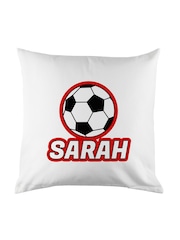 Personalised Football Icon Cushion Cover by Treat Republic - Image 3 of 3