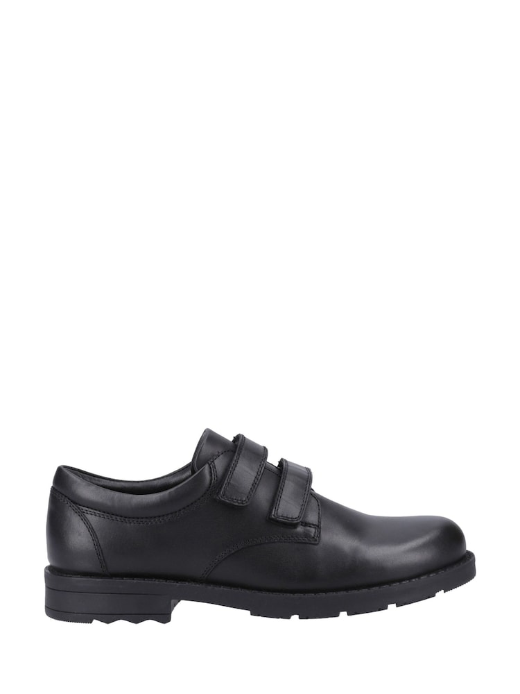 Hush Puppies Senior Barry Black Shoes - Image 1 of 4