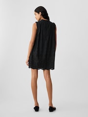 Gap Black DÔEN Eyelet Mini Dress - Image 2 of 5