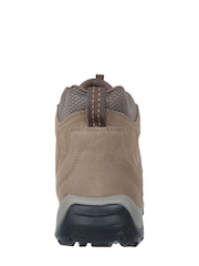 Mountain Warehouse Brown Mens Wide Fit Field Waterproof Vibram Walking Boots - Image 4 of 5
