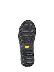 Mountain Warehouse Brown Mens Wide Fit Field Waterproof Vibram Walking Boots - Image 5 of 5