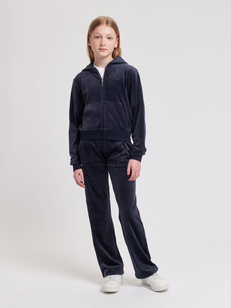 Azul - Juicy Couture Tonal Wide Leg Trousers - Imagen 2 de 7