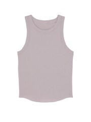 Victoria's Secret PINK Dusty Purple High Neck Shrunken Rib Tank Top - Image 3 of 3