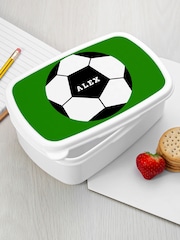 Personalised Kids Football Icon Lunch Box - Image 1 of 3