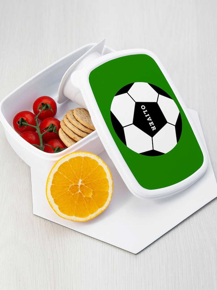 Personalised Kids Football Icon Lunch Box - Image 2 of 3