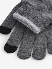 Charcoal Grey Magic Gloves 3 Pack (3-16yrs) - Image 2 of 2