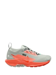 Nike Orange/Grey Pegasus Trail 5 GORETEX Waterproof Trail Running Trainers - Image 1 of 14