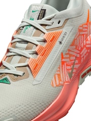 Nike Orange/Grey Pegasus Trail 5 GORETEX Waterproof Trail Running Trainers - Image 11 of 14